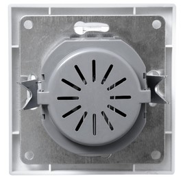 McPower Protective Contact Socket, 1 x USB-C 18 W Quickcharge, 1 x USB-A Including Frame, Flair, 250 V~/16 A, Flush-Mounted Socket with Plug-in Protection, Matte White