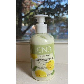 CND Lotion Scentsations Hand and Body Citrus & Green Tea 8.3 fl oz