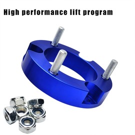 Front Leveling Lift Kits,2" Front Strut Spacer Suspension Lift Kit for Hilux Vigo Revo Tacoma 2005-2023 / Fortuner 2005-2023 / FJ Cruiser 2005-2023/4Runner 2003-2015, Body Coil Spacer Kit