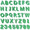 72 Pcs Iron on Letters for Fabric, Alphabet Embroidered Patch