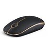 VssoPlor Vssoplor Wireless Mouse, 2.4G Slim Portable Computer Mouse with
