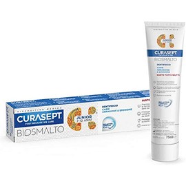 Promo 2 Packs Curasept Bio-Smalt Junior 7-12 Years Dentist 75 + 75 ml