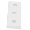10pcs Flat Mending Plates, Straight Braces Aluminum Heavy Duty Mending