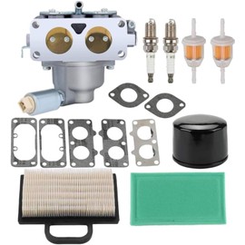 791230 Carburetor Kit for Brigg-s and Stratton 20-25Hp V-Twin Engine 699709 499804 407777 405777 406777 John Deere MIA10632 LA120 LA130 LA135 Lawn Tracto