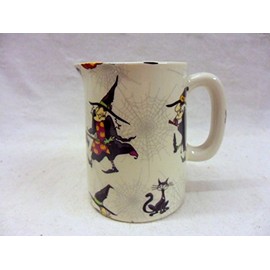 Hubble Bubble Witches Cream jug by Heron Cross Pottery.