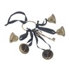 3pcs Iron Witch Bell Antique Key Stress Relieve Witchy Wind