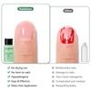 Nail Polish Remover, Non-Acetone Fingernail Polish Remover with Easy Push-down