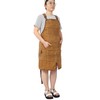 LJLB Heavy Duty Waxed Canvas Tool Apron with Adjustable Fit,