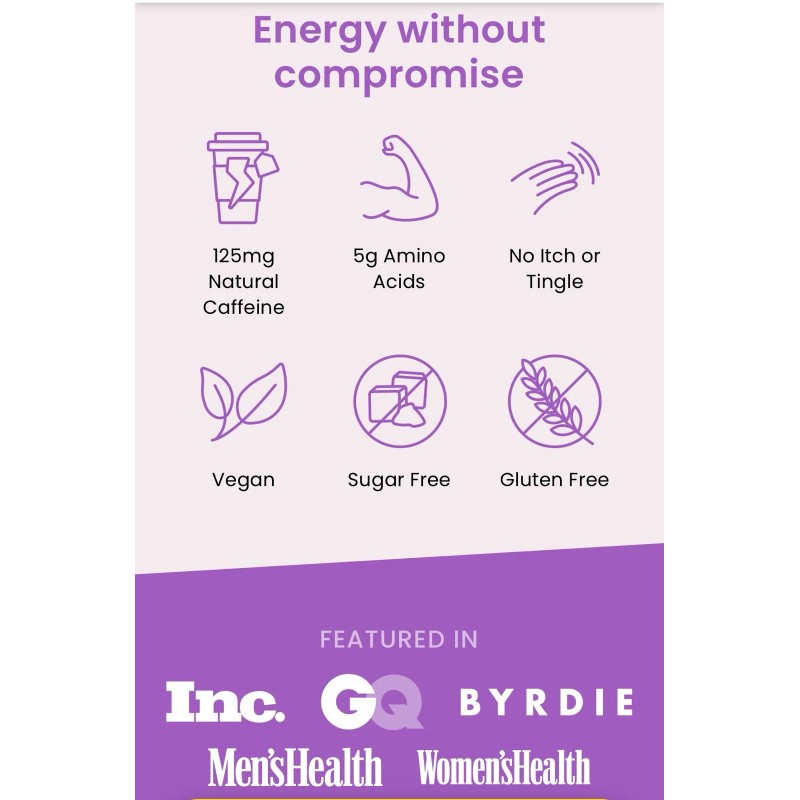 RSP Aminolean Energy Powder Drink Weight Supplement Vegan * 12