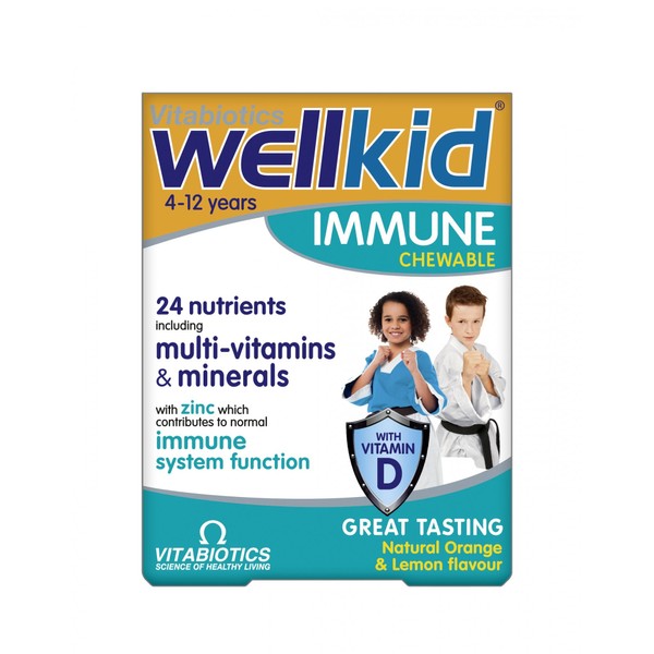 WellKID Immune Chewable Tab's 30's