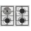 Fackelmann 682074 Cooker Heat Distributor, Cooker Accessories, White, Stainless Steel,