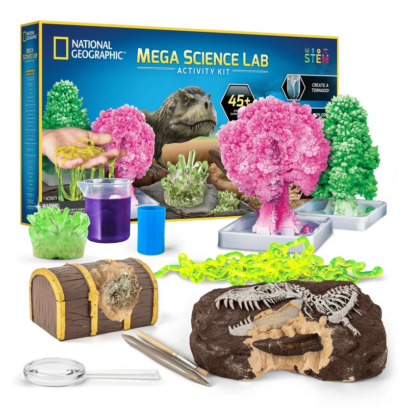 National Geographic STEM Mega Science Lab Activity Kit 45+ Science