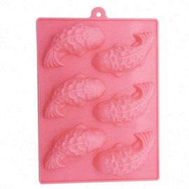 Koi Fish Silicone Mold (Random Color)- MoldFun Carp Mould for Soap, Ice Cube, Jello Shot, Chocolate, Polymer Clay, Plaster