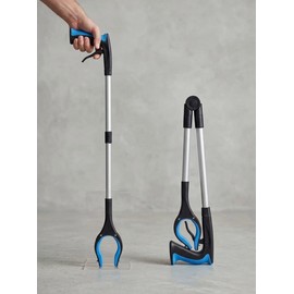 Foldable Litter Grabber for Easy Pickup – Lightweight Aluminum Reacher with Collapsible Design for Home & Outdoor Cleaning