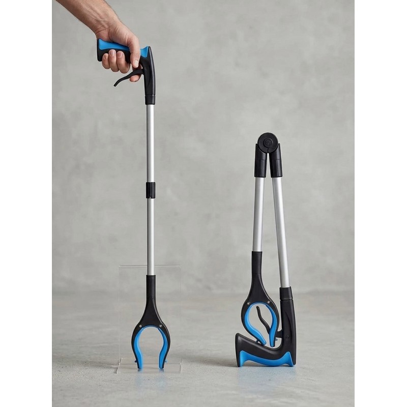 Foldable Litter Grabber for Easy Pickup – Lightweight Aluminum Reacher