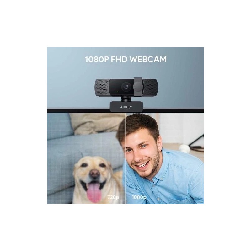 Aukey 1080p Webcam Model PC-LM7