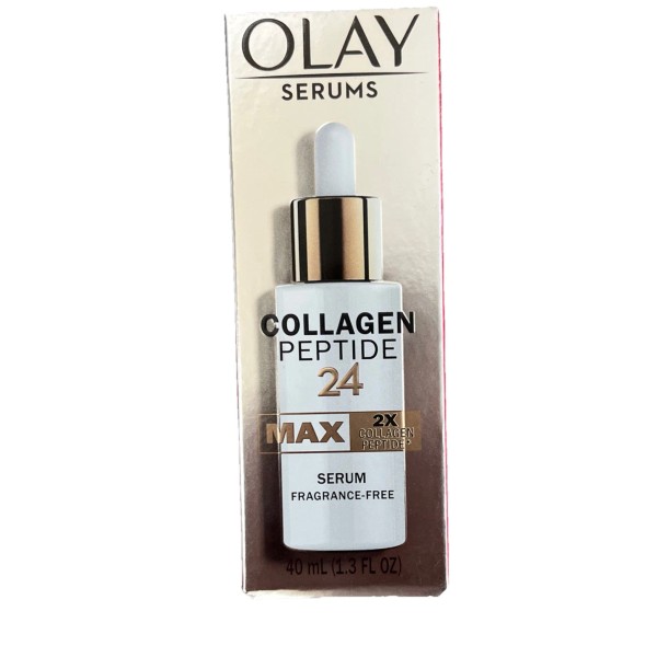 Olay Collagen Peptide 24 Serum Max 2X Peptides Hydrating Anti-Aging
