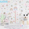 Height Growth Chart, Height Measure Growth Ruler Wall Decals, Rainbow