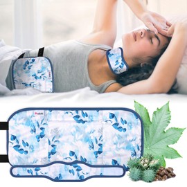 Pedobi Pedobi Castor Oil Pack Wrap Organic Cotton 2 Pcs, Castor Oil Cold Pressed Highly Absorbent for Liver Detox, Christmas Gifts for Women, Mom, Wife, Girlfriend, Sister, Friends Xmas 2023