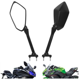INKUDRI Ninja 650R Mirrors For Ninja 650R EX650 2009-2017 Ninja 1000 Z1000SX 2011-2015 Ninja 400R 2010-2014 Rear View ER6F ER-6F 2009-2015