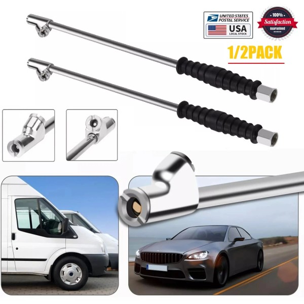 Unbranded 1/4" FNPT Straight Foot Lock On Truck RV Tire