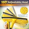 24FT High Reach Window Squeegee with Extension Pole, 2-1 Window