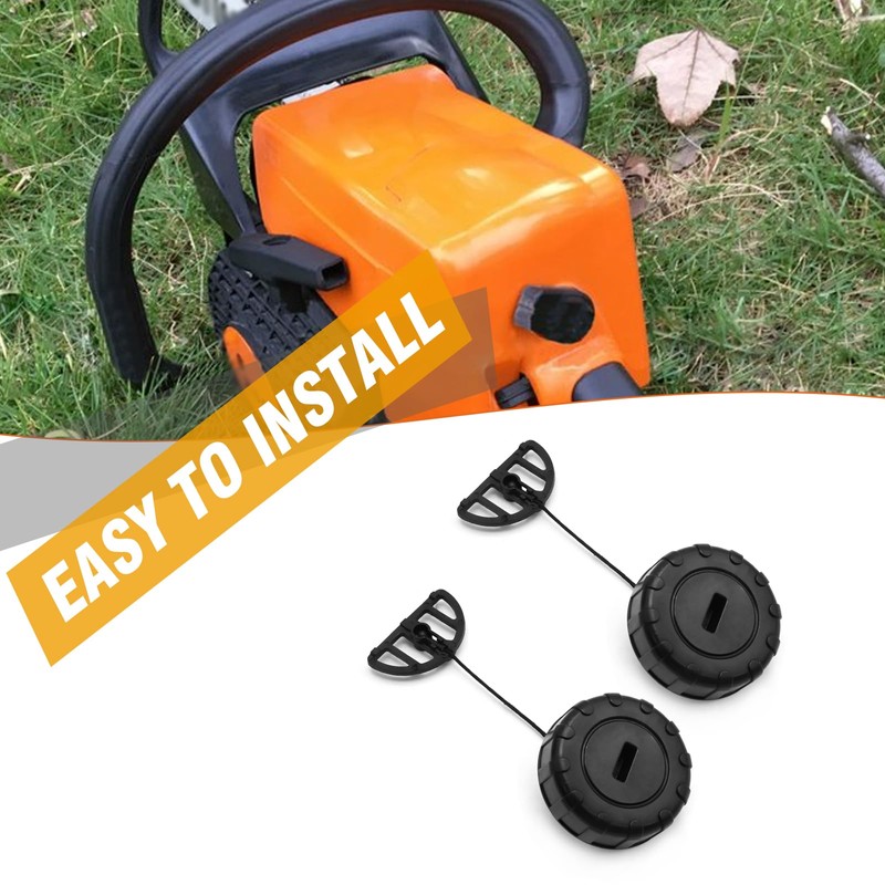 Saihisday 2 PCs 0500 1130 350 Fuel Cap Oil Cap