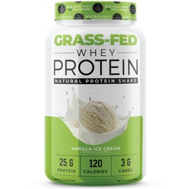 Nutrology Grass Fed - Non GMO - Cold Pressed Whey Protein - Vanilla 2lb.