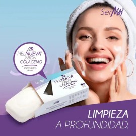 (3 Piezas) Jabón De Colágeno Hidrolizado                                                                                                              