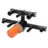 EVTSCan Aluminum Alloy Regulator Manifold for Piston Air Compressor System,