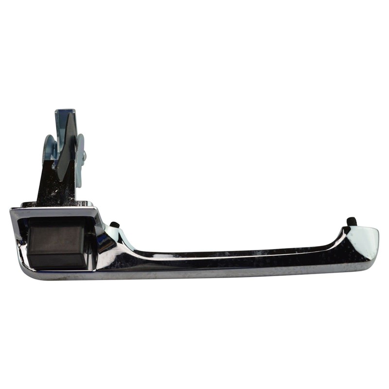 Chrome Outside Exterior Door Handle Left & Right Pair Set