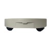 brilliant choice Rolling Plant Caddy with Hidden Drain Reservoir, Large