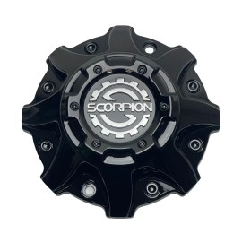 Scorpion Gloss Black Wheel Center Cap 289-CAP LG1807-22 SC30