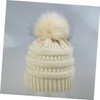 TOVINANNA Warm Knitted Women's Hat Beanie for Stylish Plush Ball