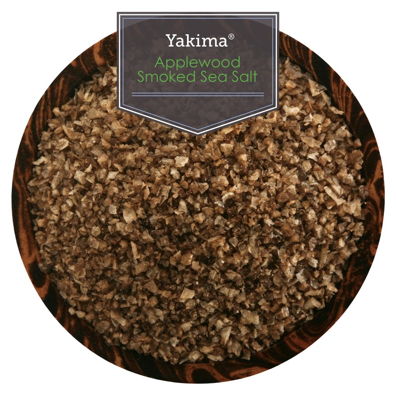 Artisan Salt Company Yakima Applewood Smoked Sea Salt, Shaker Jar,