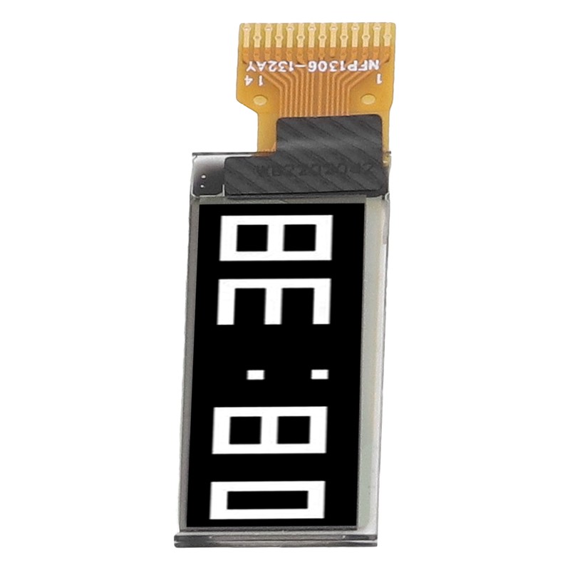 4PCS 14PIN 0.91in Display Module with IIC Interface 128x32 Organic