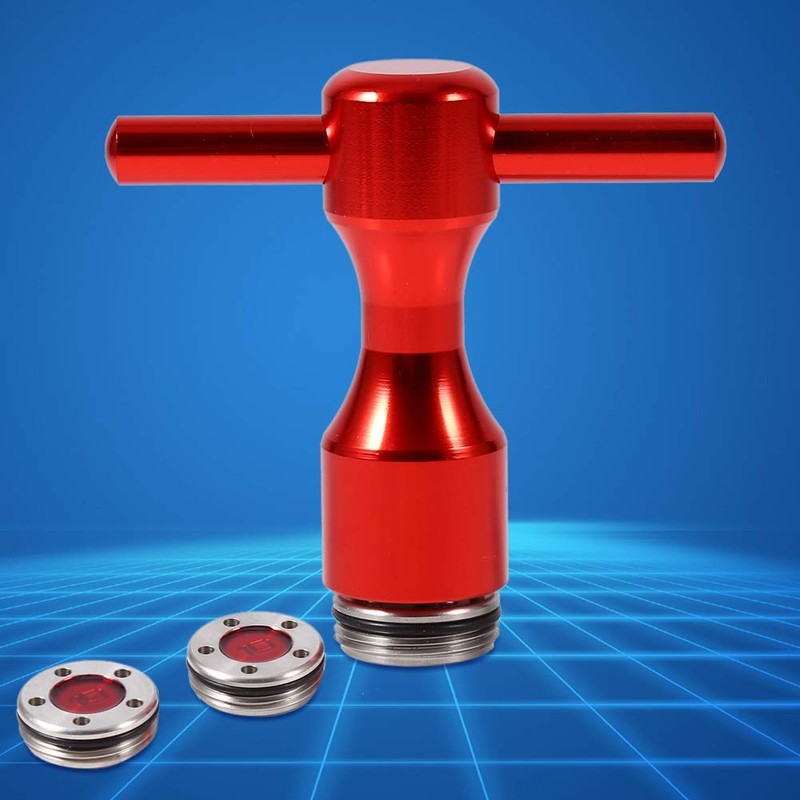 Golf Weight Screw Wrench Tool, 2 Red Golf Putter Weights