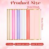 30 Sheets Flower Bouquet Wrapping Paper, COITEK Waterproof Gold Edge