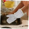 TOVINANNA 2pcs Heavy Duty Cleaning Gloves with Mesh for Kitchen