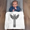Azeeda 'Tribal Totem Pole ' Cotton Baby Blanket/Shawl (BY00039889)