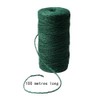656 Feet/200m Green String, Garden Twine Jute Rope Natural String