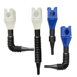 Funnels for Automotive Use,4pcs Retractable Auto Fuel Funnel for Oil Change,Filling Water,Gasoline,Coolant in Cars