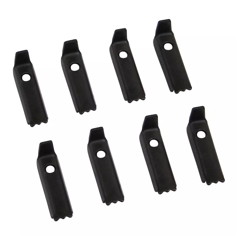 RBP BLACK METAL AUTOMATIC GAS/BRAKE COVER PEDAL PADS FOR TRUCK