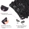 Wepwcod Deep Curly Hair Extensions Clip in Hair Extensions Real