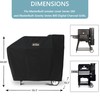 JIESUO Grill Cover for Masterbuilt Gravity Series 560/800 Grills, Heavy