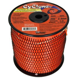 Cyclone Desert Extrusion CY095S3 .095" x 855' Commercial Trimmer Line Orange