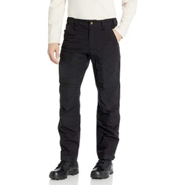 Tru-Spec Xpedition Tactical Pants for Men - Water-Resistant Outdoor Work & Hiking Pants with Dual Zippered Cooling Vents, Black - 36W x 36L
