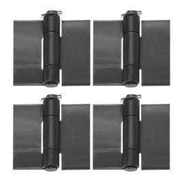 uxcell 4 Pack Heavy Duty Weldable Hinges, 4.13" x 4.53" x 0.16" Weld on Butt Hinge Corrosion and Rust Resistant Folding Metal Gate Hinges for Trailer Doors