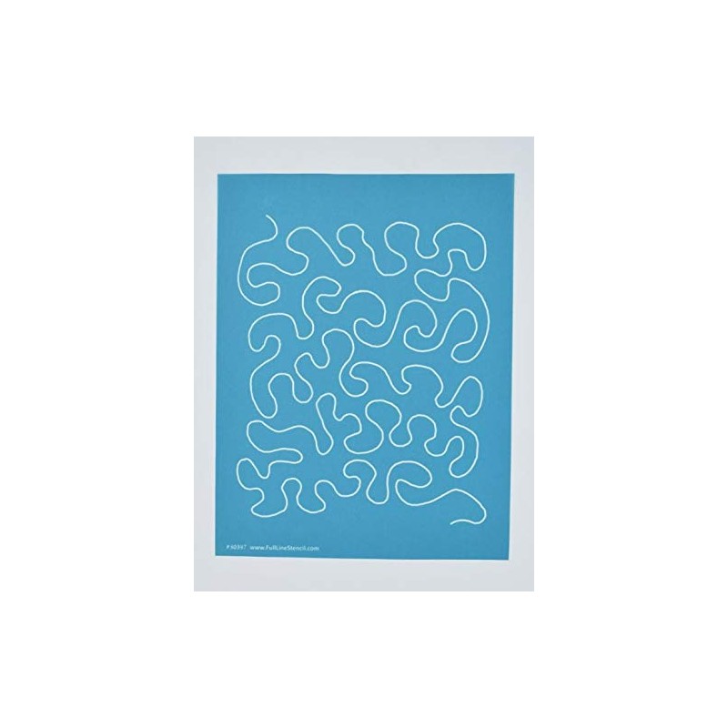 Full Line Stencil Starter Pack-Pounce Pad, White Ultimate Iron Off