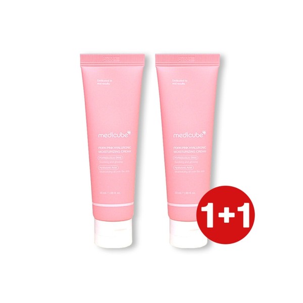 Medicube PDRN Hyaluronic Pink Moisture Cream 50ml+50ml / 메디큐브 PDRN